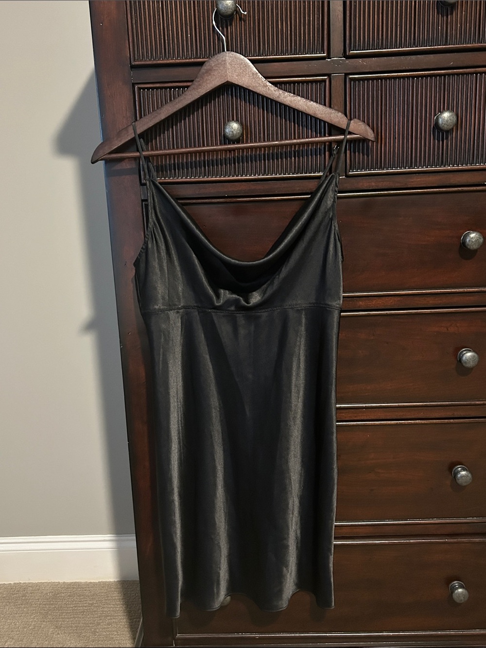 Black Slip Dress